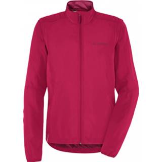 👉 Fietsjack 36 vrouwen roze rood Vaude - Women's Dundee Classic Zip-Off Jacket maat 36, roze/rood 4052285838683