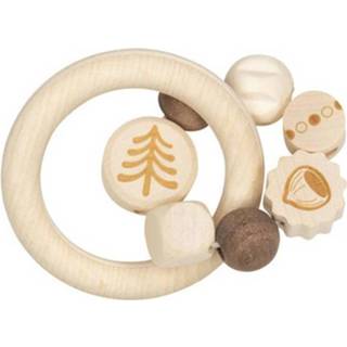 👉 Bijtring hout Heimess Eekhoorn Junior 9 Cm Naturel 4011534651107