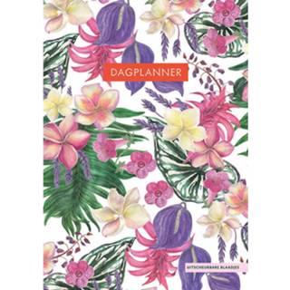 👉 Papier Deltas Dagplanner Tropical Flowers 15 X 21 Cm 9789044758863