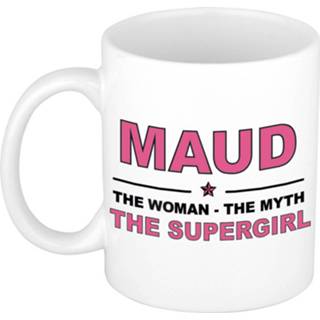 👉 Beker vrouwen Maud The Woman, Myth Supergirl Cadeau Koffie Mok / Thee 300 Ml - Naam Mokken 8720276268073