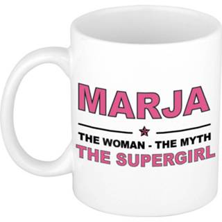 👉 Beker vrouwen Marja The Woman, Myth Supergirl Cadeau Koffie Mok / Thee 300 Ml - Naam Mokken 8720276267731