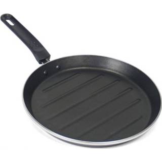 👉 Grillpan zwart RVS Gerimport Rond 46 X 28 3Cm 8427267020626