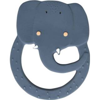 👉 Blauw rubber Trixie Bijt- En Badring Mrs. Elephant Junior 12 Cm 5400858376596