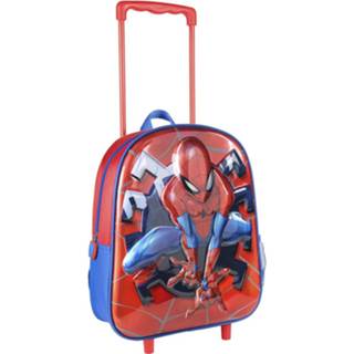 Trolley kinderen Marvel Spiderman Trolley/reiskoffer Rugtas Voor - Kinder Reiskoffers 8720276340397