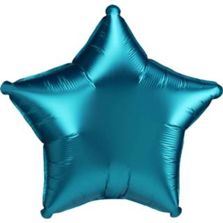 👉 Folieballon blauw Amscan Luxe Ster 43 Cm 26635418867