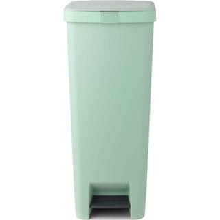 👉 Pedaalemmer donkergroen Brabantia Stepup 40 Liter - Jade Green 8710755800108