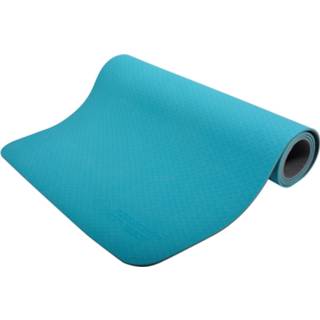 👉 Elastomeer Schildkröt Fitness Yogamat 180 X 61 Cm Petrolblauw 4000885600681