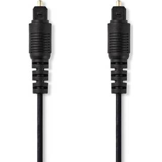 👉 Audiokabel zwart Nedis Optische - 2.00 M 5412810324620