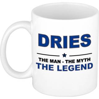 👉 Beker mannen Dion The Man, Myth Legend Cadeau Koffie Mok / Thee 300 Ml - Naam Mokken 8720276084994