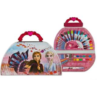 👉 Kleurpotlood Frozen Elsa En Anna Kleurkoffer Met 51 Delig- Delig - Kleurpotloden 8765958574851