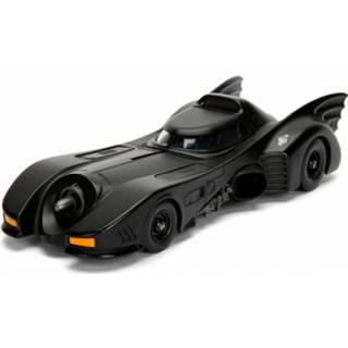 👉 Zwart Jada Auto Batman 1989 Batmobile 1:24 Die-cast 2-delig 4006333065002