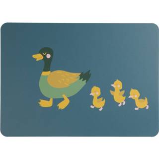 👉 Placemat PVC Asa Selection Placemats Rechthoekig Blauw 46x33cm 4024433009351