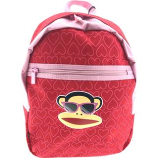 👉 Rugzak zwart rood Paul Frank - Rugtas 40 X 34 Cm 9098998035310