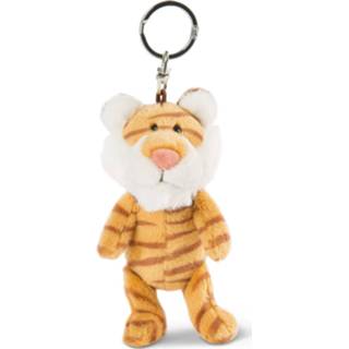 👉 Sleutelhanger bruin pluche staal Nici Tiger-lilly Junior 10 Cm Pluche/staal 4012390472004