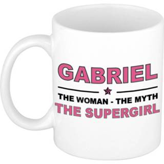 👉 Mok active vrouwen Gabriel The woman, myth supergirl collega kado mokken/bekers 300 ml