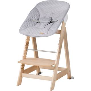 👉 Kinderstoel grijs hout polyester kinderen Roba Born Up 94 Cm Hout/polyester Lichtgrijs 4005317319377