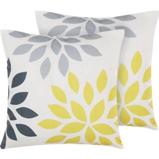 👉 Tuinkussen multicolor Beliani Riale - Set Van 2-multicolor-polyester 4251682239806