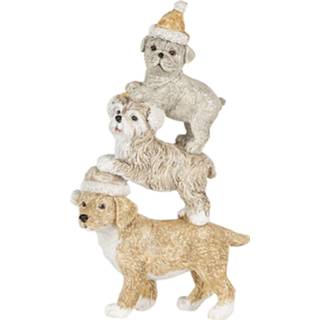 👉 Meerkleurig Clayre & Eef Decoratie honden 10*4*18 cm 6PR4646 8717459794085