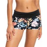 👉 Bikini broekje m vrouwen beige zwart Roxy - Women's Endless Summer Printed BS Bikinibroekje maat M, beige/zwart 3613377067322