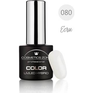 👉 Ecru One Size GeenKleur Cosmetics Zone UV/LED Hybrid Gellak 7ml. 080 8719925792854