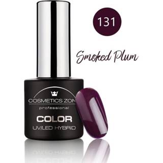 👉 Pruim One Size paars Cosmetics Zone UV/LED Gellak Smoked Plum 131 8720512576733