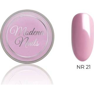 Pastel roze acryl One Size GeenKleur Modena Nails – 21 8720512575408