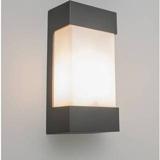 👉 Wandlamp antraciet One Size IP54 - Tide 8718881027772