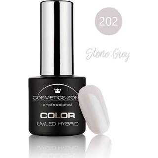 👉 Grijs One Size Cosmetics Zone UV/LED Hybrid Gellak 7ml. Stone Grey 202 7433652324348