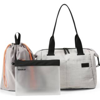 👉 Reistas polyester One Size Color-Grijs Vooray Alana Duffel - 25L en sporttas met Laptopvak, inclusief afneembare schouderriem, droogtas ritssluiting voor bijvoorbeeld natte kleren een tasje trekkoord schoenen of vieze 811668031950