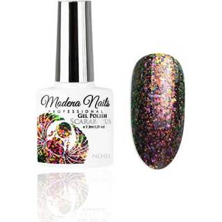 👉 GeenKleur One Size Modena Nails Gellak Scarabaeus 03 7,3ml.* 8720246146035