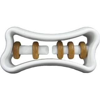 👉 Wit nylon One Size Color-Wit Starmark kauwspeelgoed Treat Ringer Bone 15 cm 873199002779