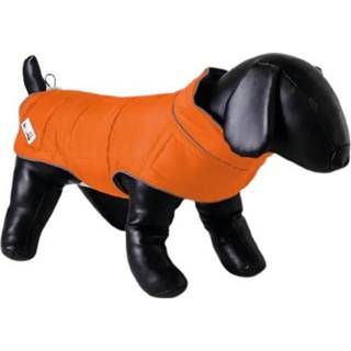 👉 Hondenjasje oranje polyester One Size Color-Oranje Doodlebone hondenjas Combi-Puffer 55 cm 787099193027