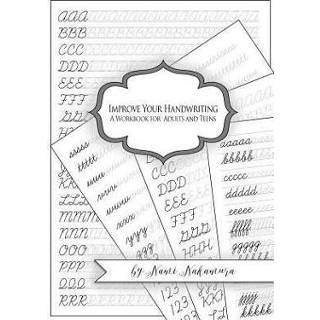👉 Engels Improve Your Handwriting: A Workbook for Adults and Teens: Cursive Writing Penmanship Handwriting Teens 9781082395024