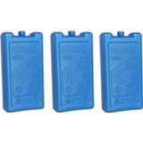 👉 Koelelement blauw kunststof 8x stuks koelelementen 500 ml 9,5 x 17,5 cm