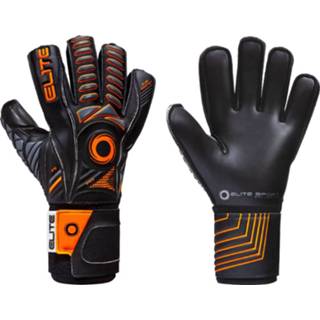 👉 Keepershandschoenen zwart oranje foam Elite Combat Latex/foam Zwart/oranje Mt 5 7290109936253