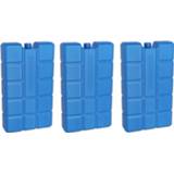 👉 Koelelement blauw kunststof 4x stuks koelelementen 800 ml 12 x 20,5 cm