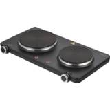 👉 Kookplaat zwart active Inventum KP602B Elektrische 2-Pits 8712876105025
