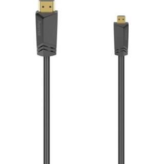 👉 Active Hama High-speed HDMI™-Kabel Con. Type A - D (Micro) Ethernet 1,5 M 4047443438621