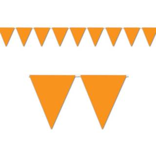 👉 Vlaggenlijn oranje Sterke 3.5 Meter Voor Binnen En Buiten - Feestslingers 8720576332948