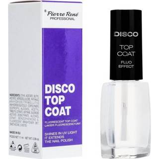 👉 Nagellak One Size no color Disco Top Coat Fluorescerende 11ml 3700467825952