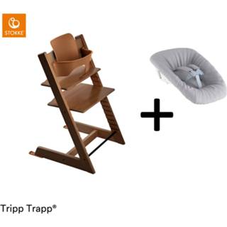 👉 Trap bruin active Stokke® Tripp Trapp® Compleet + Newborn Set™ - Walnut Brown 2500001509697