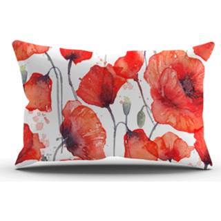 👉 Tuinkussen Klaprozen - B 50 X L 30 Cm