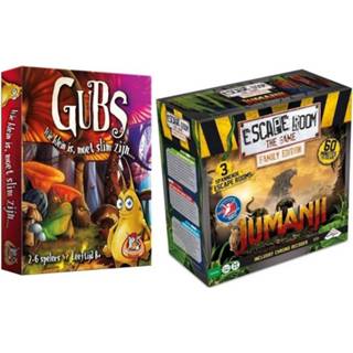 👉 Kaartspel Spellenset - 2 Stuks Gubs & Escape Room Jumanji 8720663068774