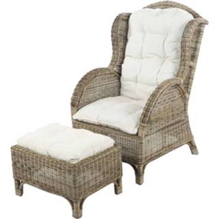 👉 Fauteuil rieten - 70x65xh105 Cm 7448138736768