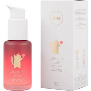 👉 Dagcreme One Size no color Immunity Glow dagcrème Chaga + Klaproos 50ml 5903760200305