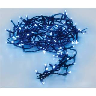 Kerstverlichting blauwe One Size blauw Kerstverlichting/feestverlichting lichtsnoeren 120 LED lampjes - Kerstlampjes/kerstlichtjes binnen/buiten 8720147927948