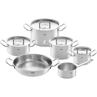 👉 Pannenset Fissler Original Profi Collection - Met Glasdeksels 6 Delig 2022 Versie 4009209384924