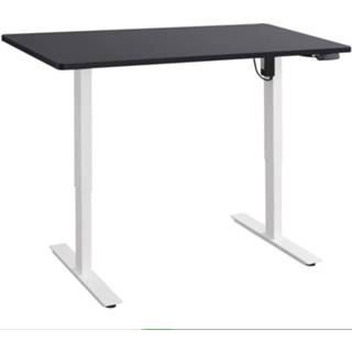 👉 Zwart grijs staal Nancy's Machin Bay Desk - Modern Zwart, 160 Cm X 80 65 6019914824866