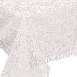 👉 Tafelkleed witte Buiten Tafelkleden/tafellakens 150 X 220 Cm Rechthoekig - Tafellakens 8720276055987
