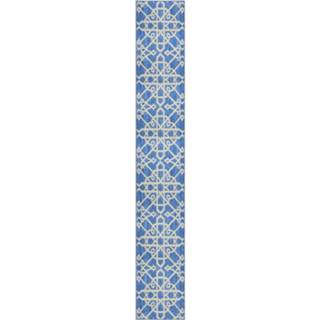 👉 Tapijtloper blauw Vidaxl 80x600 Cm 8720286493878